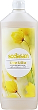 Bactericidal Citrus-Olive Liquid Soap - Sodasan Citrus And Olive Liquid Soap — photo N3