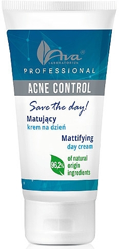 Mattifying Day Cream - Ava Laboratorium Acne Control Professional Save The Day Mattifying Day Crem  — photo N1