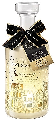 Sweet Mandarin & Grapefruit Bath Foam - Baylis & Harding Sweet Mandarin & Grapefruit Luxury Light Up Creme Bath Bubbles Gift — photo N1