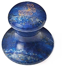 Lapis Lazuli Face Massager - Crystallove Lapis Lazuli Mushroom Face Massage — photo N4