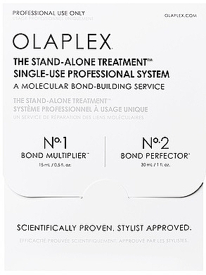 Set - Olaplex The Stand-Alone Treatment (h/concentrate/15ml + h/elixir/30ml) — photo N1