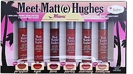 Fragrances, Perfumes, Cosmetics TheBalm Meet Matt (e) Hughes Miami (lipstick/6x1.2ml) - Set