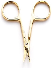 Fragrances, Perfumes, Cosmetics Straight Cuticle Scissors, in gold - Lila Rossa Vogue GF701C