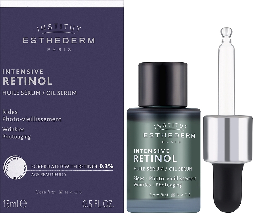 Vitamin A Serum - Institut Esthederm Intensive Retinol Oil Serum  — photo N2