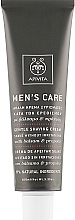 Delicate Shaving Cream with St. John's Wort and Propolis - Apivita Men Men's Care Gentle Shaving Cream With Hypericum & Propolis — photo N2