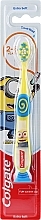 Kids Toothbrush, 2-6 years old, yellow and blue, minions 2 - Colgate Smiles Kids Extra Soft — photo N1