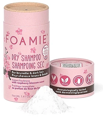 Brunette Dry Shampoo - Foamie Dry Shampoo Berry Blossom — photo N12