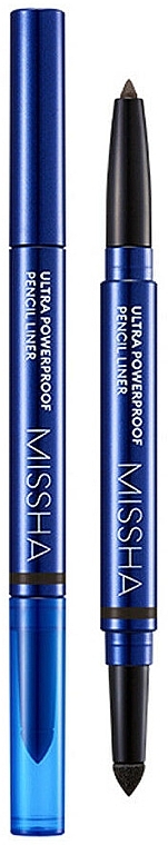 Long-Lasting Eye Pencil - Missha Ultra Powerproof Pencil Liner — photo N1