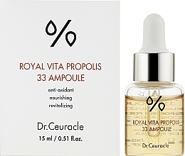 Serum z propolisem - Dr.Ceuracle Royal Vita Propolis 33 Ampoule — photo N2