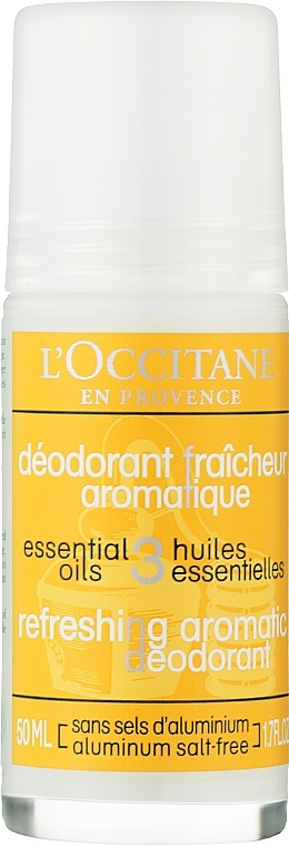 Roll-on Deodorant "Freshness" - L'Occitane Aromachologie Refreshing Aromatic Deodorant — photo N1