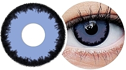 Colored Contact Lenses, purple-blue, 2 pieces - Clearlab ClearColor Phantom Lestat — photo N2