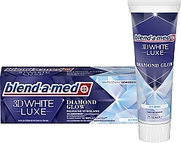 Fragrances, Perfumes, Cosmetics Toothpaste - Blend-A-Med 3D White Luxe 3D White Luxe Diamond Glow