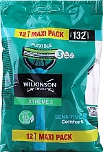 Disposable Razor for Men, 12 pcs - Wilkinson Sword Xtreme3 Pure Sensitive — photo N1