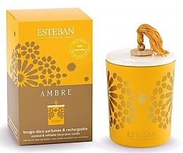 Fragrances, Perfumes, Cosmetics Esteban Ambre - Scented Candle