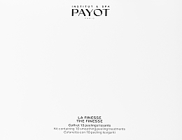 Fragrances, Perfumes, Cosmetics Set - Payot The Finesse (f/peeling/10x5g + f/lot/10x10ml + f/mask/10x20g)