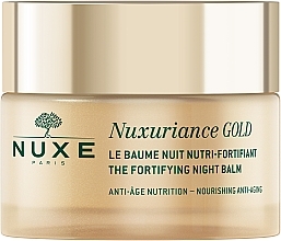 Fragrances, Perfumes, Cosmetics Nourishing Night Balm - Nuxe Nuxuriance Gold Nutri-Fortifying Night Balm