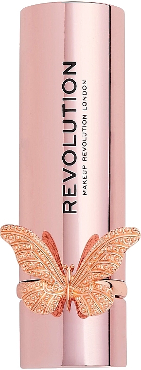Lipstick - Makeup Revolution Precious Glamour Butterfly Velvet Lipstick — photo N3