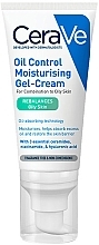 Mattifying Moisturizing Face Cream Gel for Combination & Oily Skin - CeraVe Oil Control Moisturising Gel-Cream — photo N1