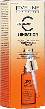 Fragrances, Perfumes, Cosmetics Rejuvenating Anti-Wrinkle Serum - Eveline Cosmetics Bio Vitamin C Sensation Highly Concentrated Anti-Wrinkle Serum