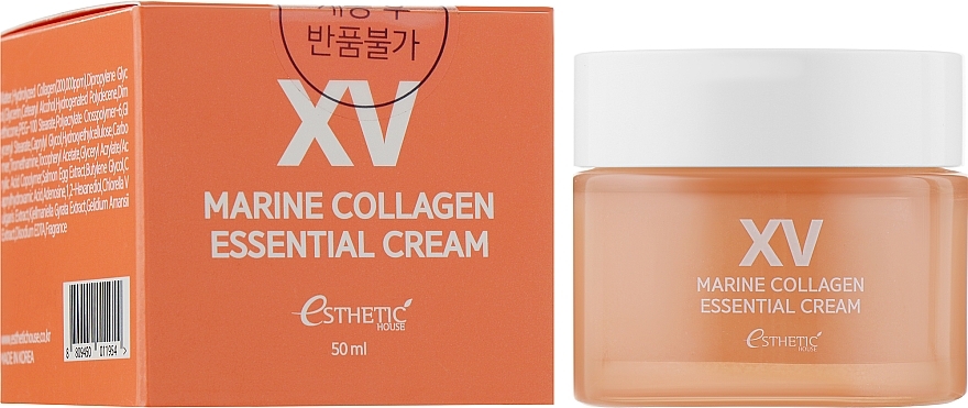 Intensely Moisturizing Face Cream with Marine Collagen - Esthetic House Marine Collagen Essential Cream — photo N2