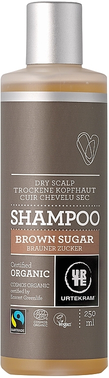 Volumizing Cane Sugar Shampoo - Urtekram Brown Sugar Shampoo Dry Scalp — photo N1