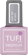 Fragrances, Perfumes, Cosmetics No Wipe Self-Leveling Top Coat - Tufi Profi Premium Easy Top No Wipe