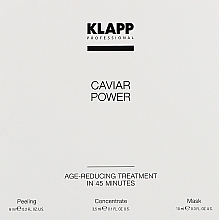 Fragrances, Perfumes, Cosmetics Set - Klapp Caviar Power Treatment (peel/6g + f/conc/3,5ml + f/mask/10ml)