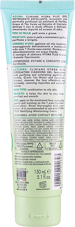 Cleansing Gel Peeling - Clinians Hydra Plus Attiva Purificante — photo N2