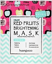 Fragrances, Perfumes, Cosmetics Brightening Face Sheet Mask - Huangjisoo Red Fruits Brightening Mask
