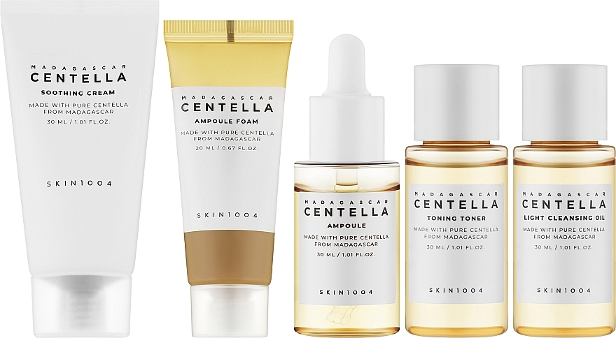 Set, 5 products - SKIN1004 Madagascar Centella Travel Set — photo N2