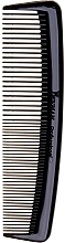 Fragrances, Perfumes, Cosmetics Anti-Static Pocket Comb D27, black - Denman Gents Pocket Comb