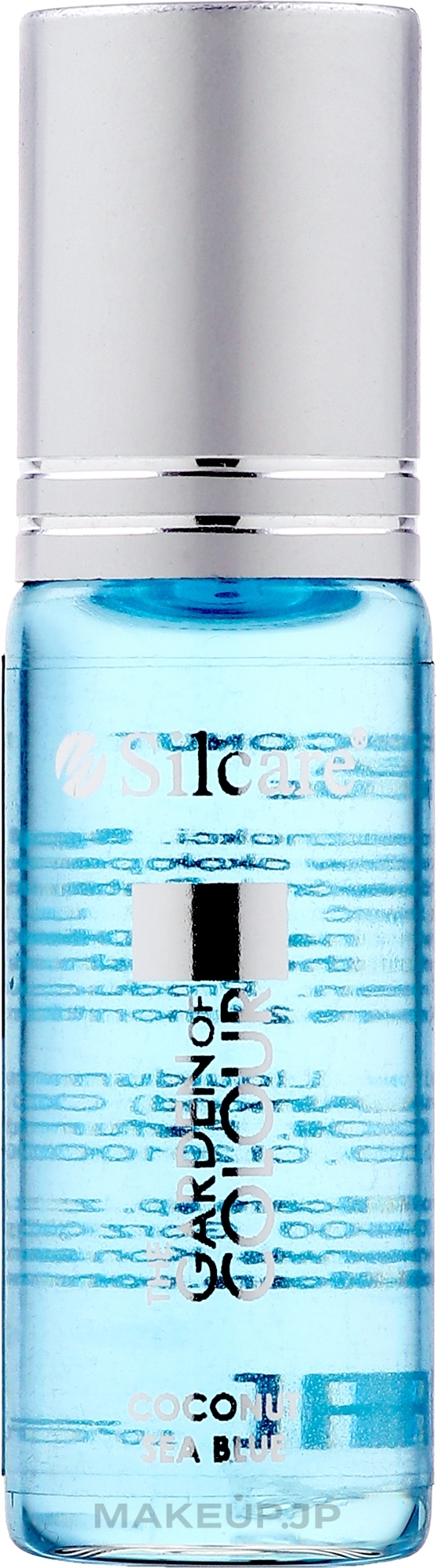 Nail & Cuticle Oil - Silcare The Garden of Colour Cuticle Oil Roll On Sea Blue Coconut — photo 11 ml