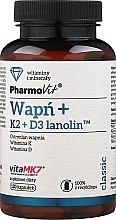 Calcium+K2+D3 Lanolin Dietary Supplement - PharmoVit — photo N1