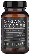 Oyster Organic Mushroom Extract, 60 Capsules - Kiki Health Oyster Organic Mushroom Extract — photo N1