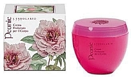 Fragrances, Perfumes, Cosmetics Scented Body Cream 'Peony' - L'Erbolario Peonie Profumo Crema per il Corpo