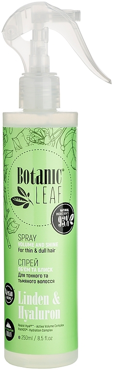 Volume & Shine Spray for Thin & Dull Hair - Botanic Leaf — photo N1