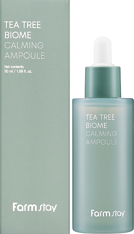 Soothing Ampoule Serum with Tea Tree Extract - FarmStay Tea Tree Biome Calming Ampoule — photo N2