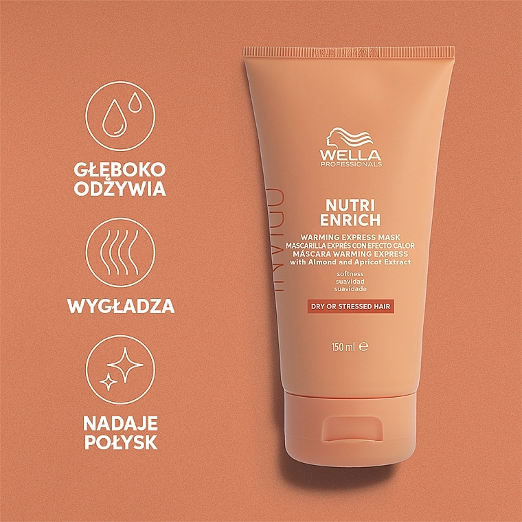 Thermo Active Hair Mask - Wella Professionals Invigo Nutri-Enrich Warming Express Mask — photo N3