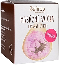 Fragrances, Perfumes, Cosmetics Massage Scented Candle "Verbena" - Sefiros Massage Candle