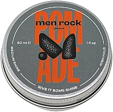 Strong Hold Hair Pomade - Men Rock Pomade High Hold Medium Shine — photo N3