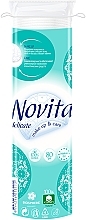 Fragrances, Perfumes, Cosmetics Cotton Pads, 80 pcs - Novita Delicate