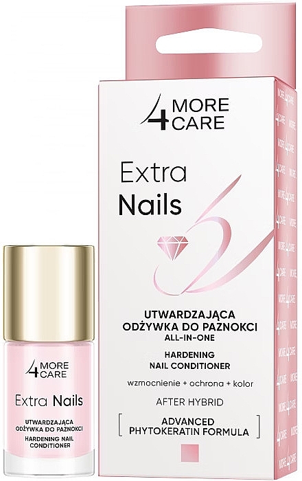 Firming Nail Conditioner - More4Care Extra Nails — photo N1