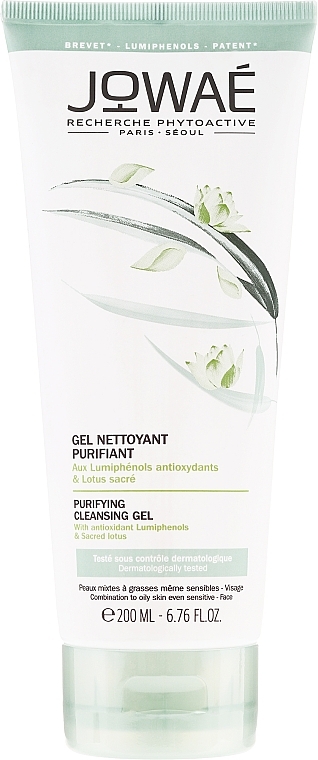 Cleansing Face Gel - Jowae Purifying Cleansing Gel — photo N1