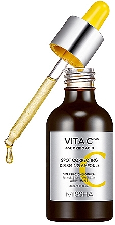 Vitamin C Serum - Missha Vita C Plus Spot Correcting & Firming Ampoule — photo N1