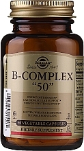 Vitamin B Complex - Solgar B-Complex "50" — photo N3