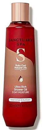 Ruby Oud Shower Oil - Sanctuary Spa Sanctuary Shower Oil — photo N1