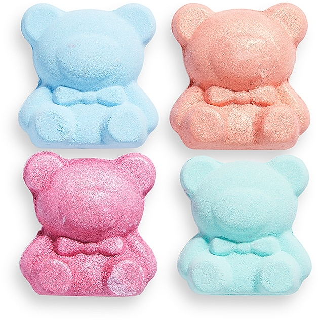 Set 'Teddy Bear' - I Heart Revolution Teddy Bear Fizzer Set (fizzer/4x50g) — photo N2