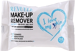 Thermal Water Makeup Remover Wet Wipes - Revuele Make-Up Remover I Love My Skin Wet Wipes — photo N1