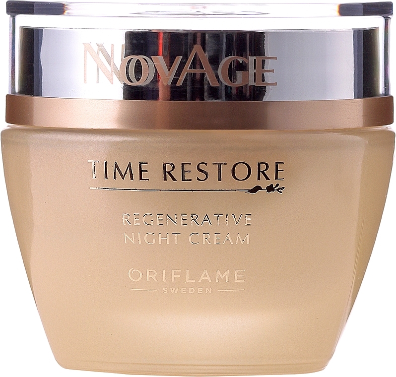 Rejuvenating Night Cream - Oriflame NovAge Time Restore — photo N2