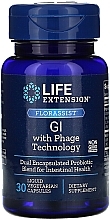 GI with Phage Technology Dietary Supplement, 30 veg capsules - Life Extension FLORASSIST GI with Phage Technology — photo N1